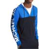 Michael Kors Logo Print Half-Zip Pullover Hoodie Men Hoodies Multicolor CF150EH1X4497