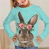2024 Kinderkleidung Katze Grafik T-Shirts Mode Baby T-Shirt Casual Kinder Mädchen Tops Mädchen Kleidung 2 bis 8 Jahre Kinderkleidung