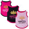 New Dog Clothes Wholesale Princess Crown Cotton Vest Pet Clothes Manufacturer Spot Supply - BX0015