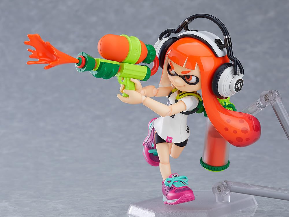 figma 2 Girl DX Edition Plastic Painted Movable Figure Resale Splatoon/Splatoon Non-Scale