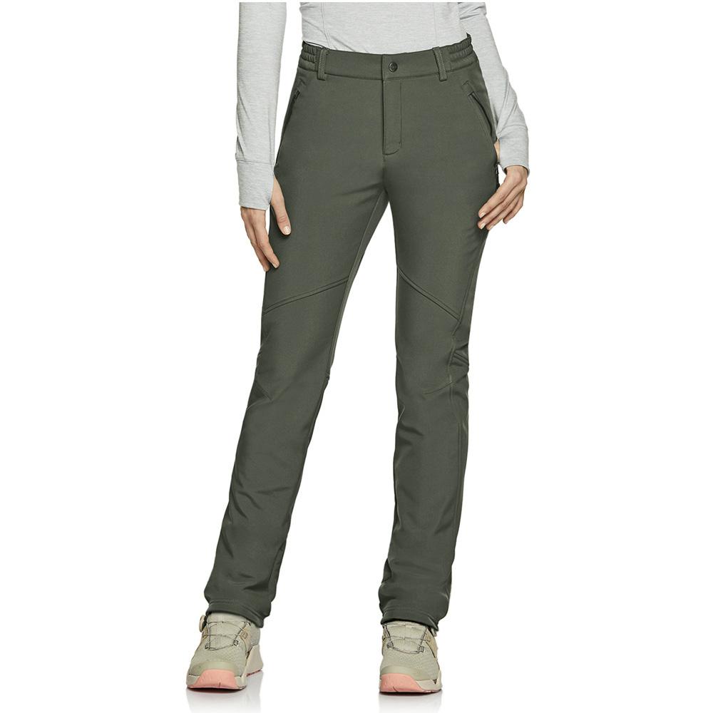 Teseulla Women'S Softshell Fleece-Lined Waterproof Thermal Outdoor Pants