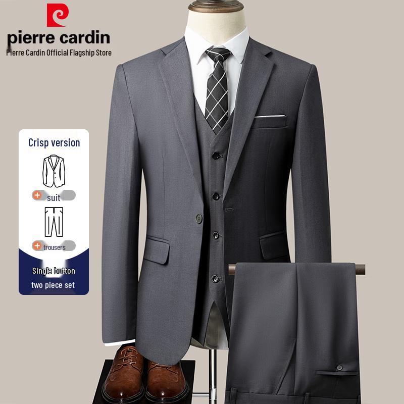 Pierre Cardin Men's Slim Fit Formal Business Suit