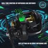Digital Display Dual-Line Cup Sea Fishing Reel for Long-Distance Casting
