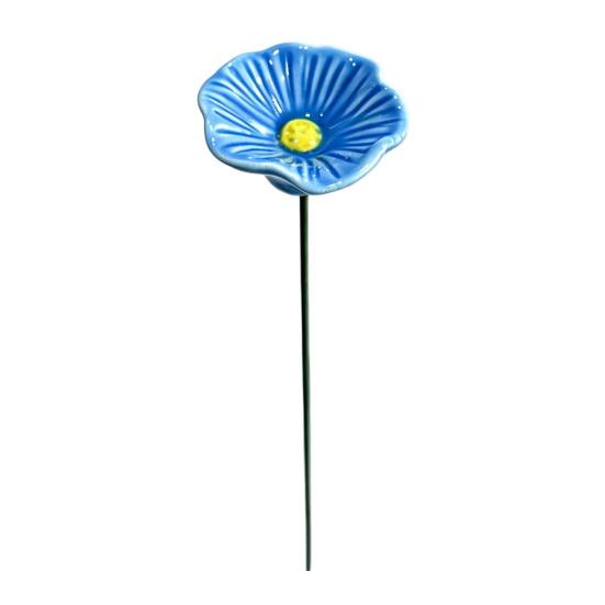 Pollinator Waterer for Insects Ceramic Bee Watering Station, Handmade Colorful Flower Bath, Garden Mini Station Water Dish Bees