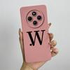 For Redmi 14C 4G 5G Case Cute Initial Letters Shell Soft Silicone Phone Cover Little Mi Poco C75 PocoC75 Shockproof TPU Fundas