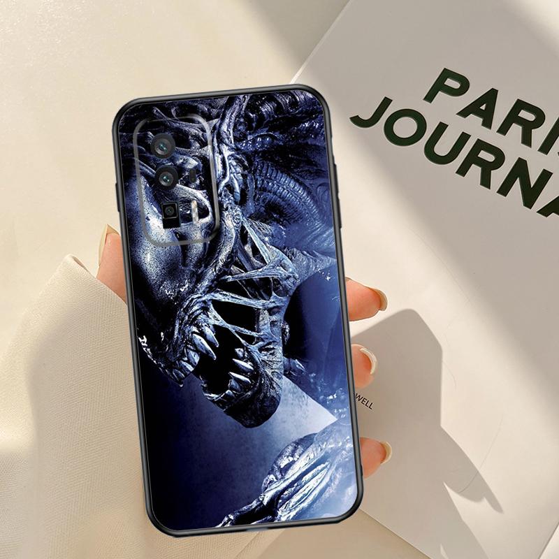 Alien Predator Case For Xiaomi 14 15 Ultra 13T 14T 15T 17 Pro Max POCO X7 X5 X6 Pro F5 F6 F7 F8 Pro Coque
