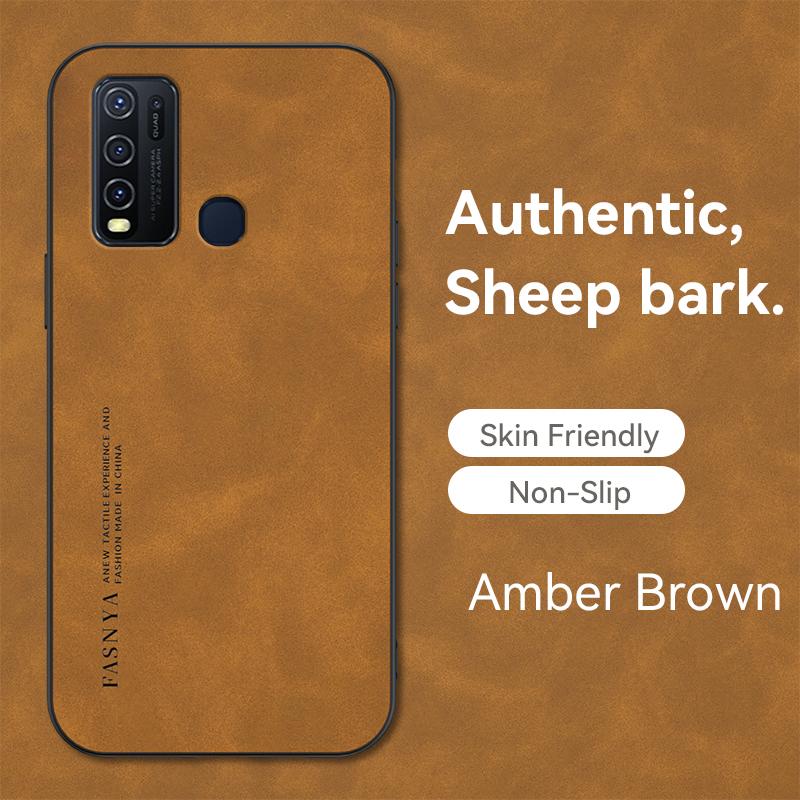 

Для VIVO Y30i Чехол Жесткий силиконовый бампер из ТПУ противоударный чехол для телефона VIVO Y30 Y66 Y67 Y81 Y81i Y85 V9 Y1S Чехол VIVO Y1s коричневый