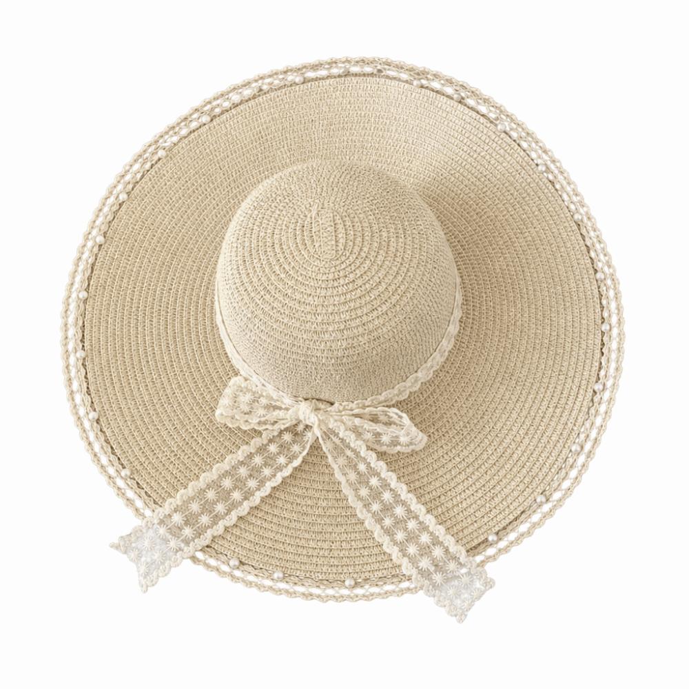 Lightweight Straw Hat Multicolor Sun Block Hat Fashion Big Brim Hat Beach Use