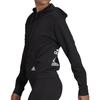 adidas Kapuzen-Freizeit-Sportjacke Damenjacke Schwarz FL4094