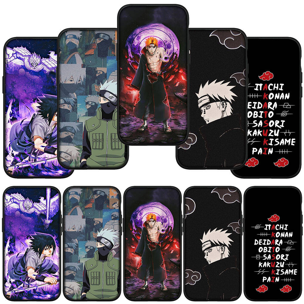 for Samsung Galaxy S25 S24 S23 Ultra FE Plus A17 A37 A57 A56 A55 A06 A16 A15 A36 A26 A35 A05 A25 A54 A34 Phone Case Anime Pain Akatsuki Naruto Cover