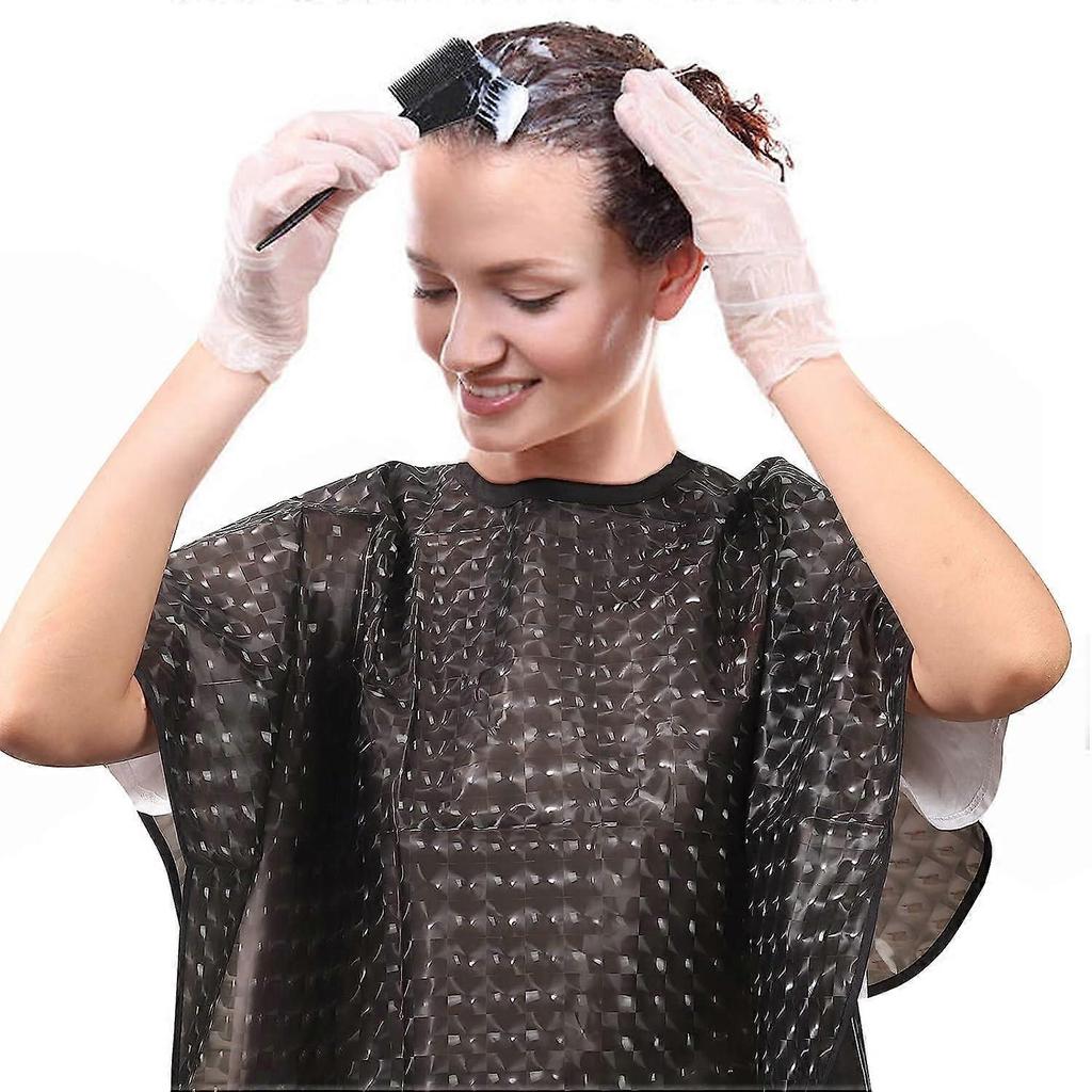 Waterproof Hair Dye Shawl, Hair Stylist's Short Comb Shawl, Hair Dye, Bleach, Shampoo, Etc. Makeup Apron