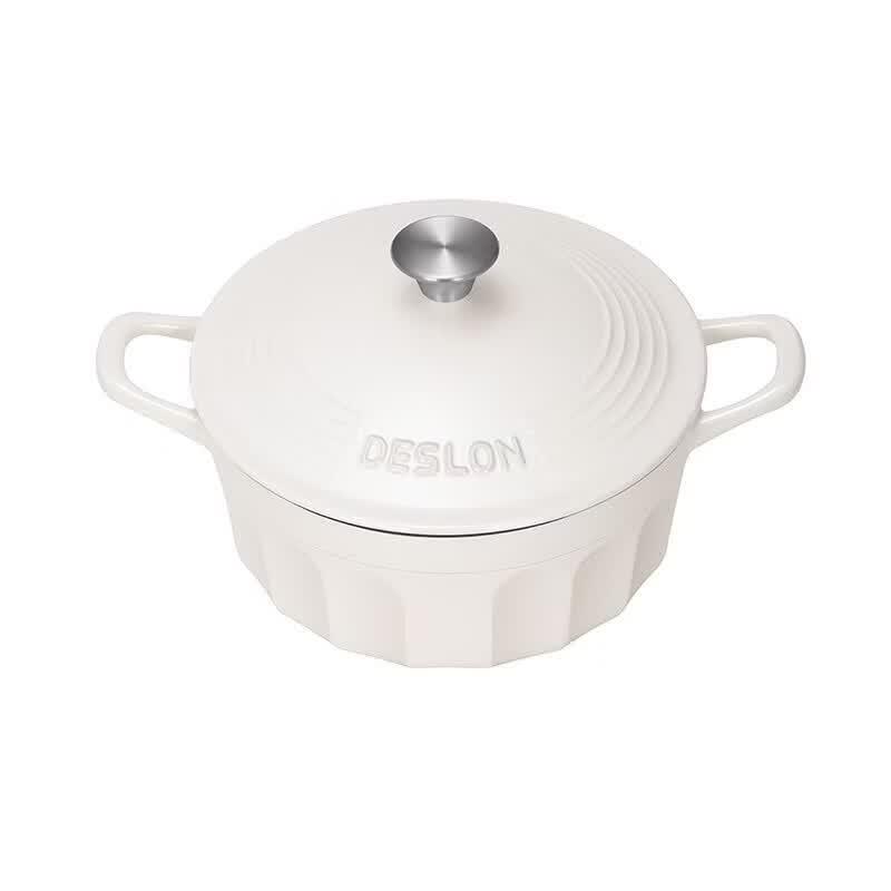 DESLON 24cm Enamel Stew Pot