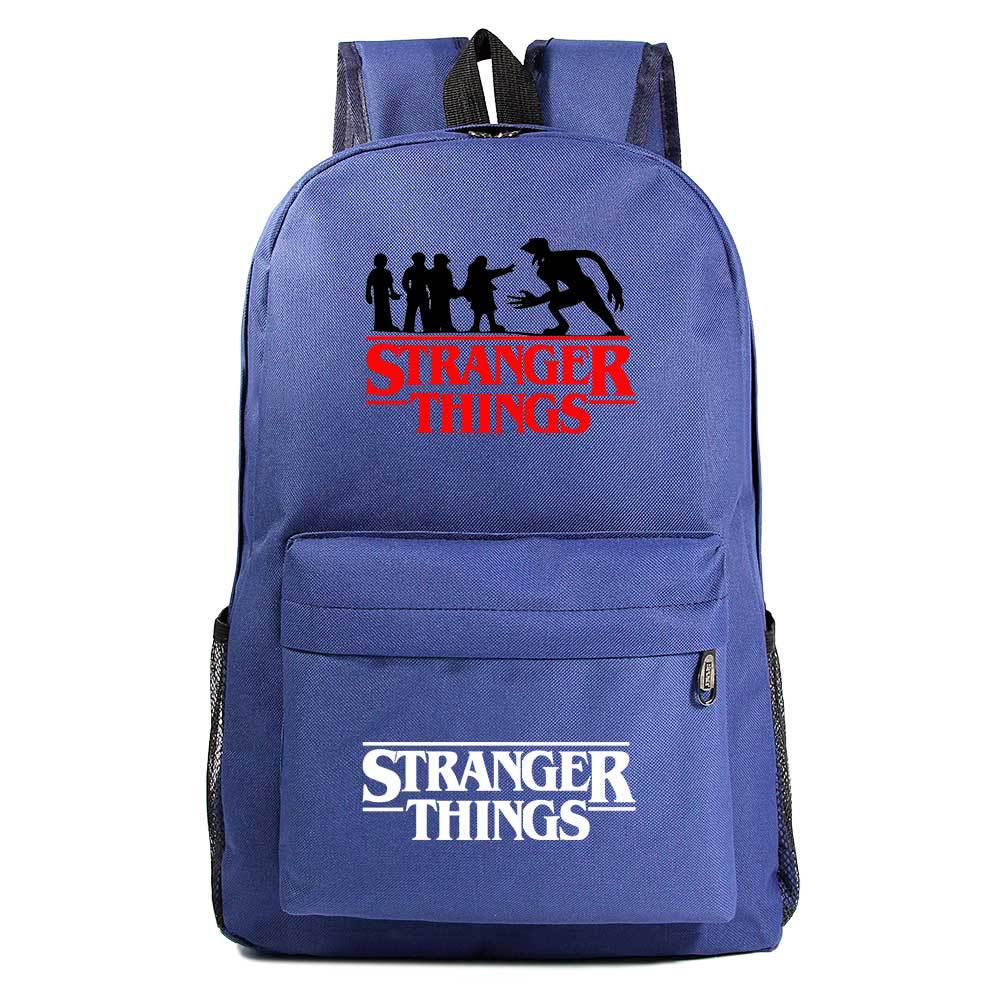 Stranger Things Student Backpack, Men's and Women's Casual Backpack CLE