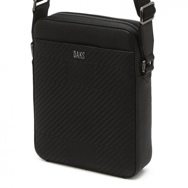 Daks Black Cowhide Mini Crossbody Bag Dbba6e319bk