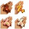 Hanging Decor Horse Plush  Keychain Cute Design Pony Plush Pendant  Backpack Decoration