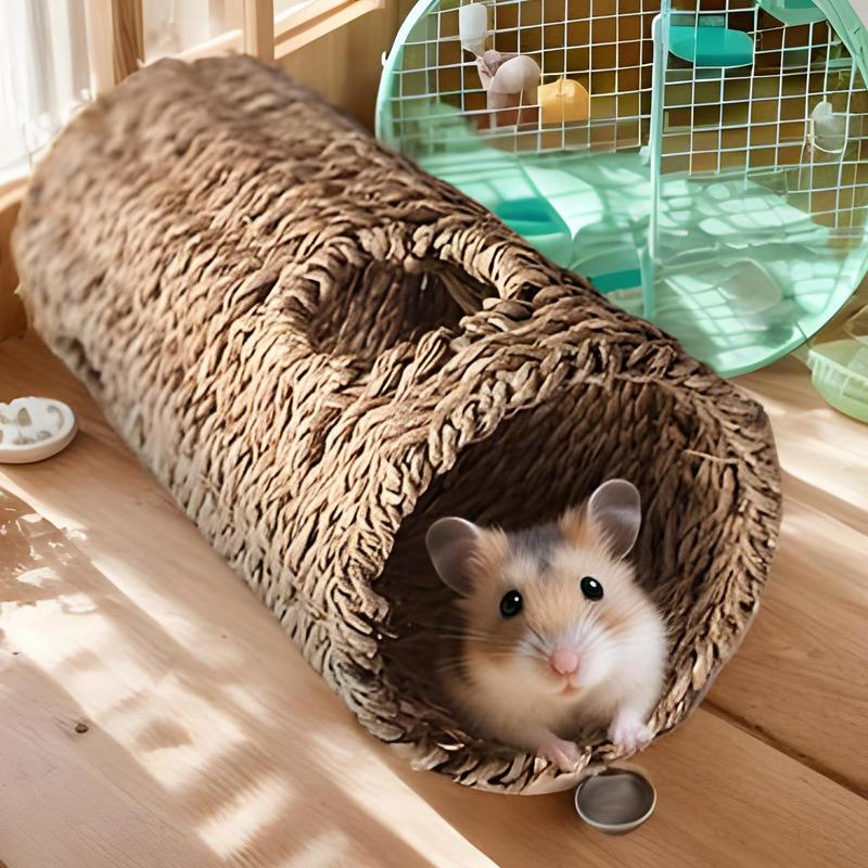 Small Animal Tunnel Hamster Cage Tunnels Chew-resistant Interactive Safe Exercise Stimulation Cage Enrichment For Small Pet