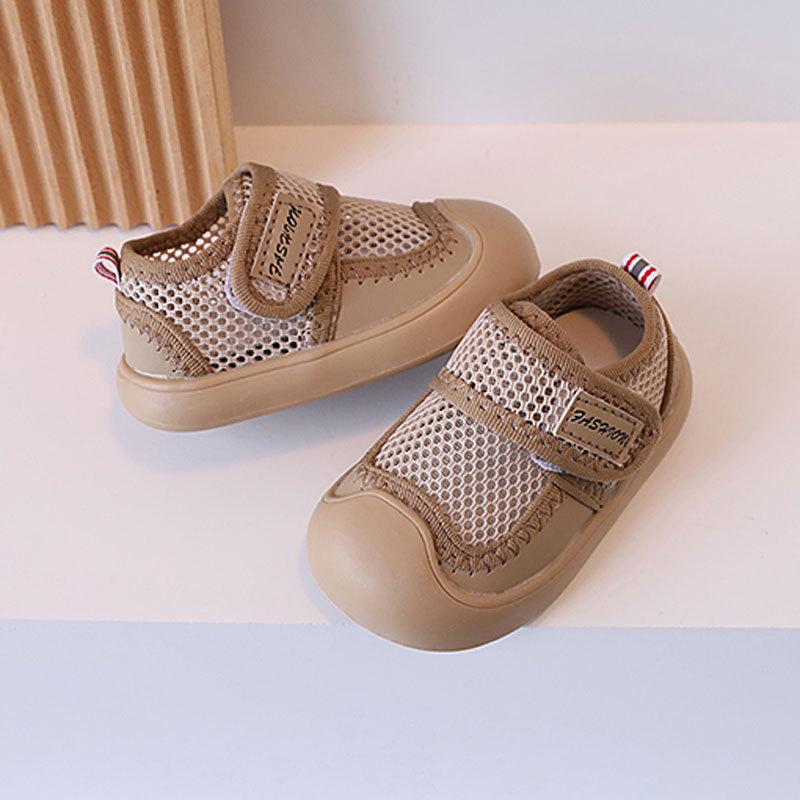 Baby Toddler Mesh Shoes With Velcro For Boys Girls Summer Walkers