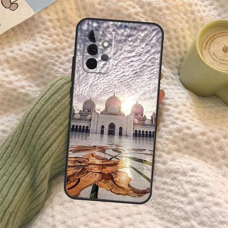 Arabic Muslim mosque building Case For Samsung Galaxy A35 A15 A55 A53 A33 A13 A36 A56 A26 A16 A22 A32 A52 A54 A34 A05 A06