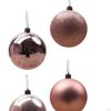 24 Pieces Christmas Tree Ornaments Shatterproof Hanging Xmas Balls for Outdoor Decor