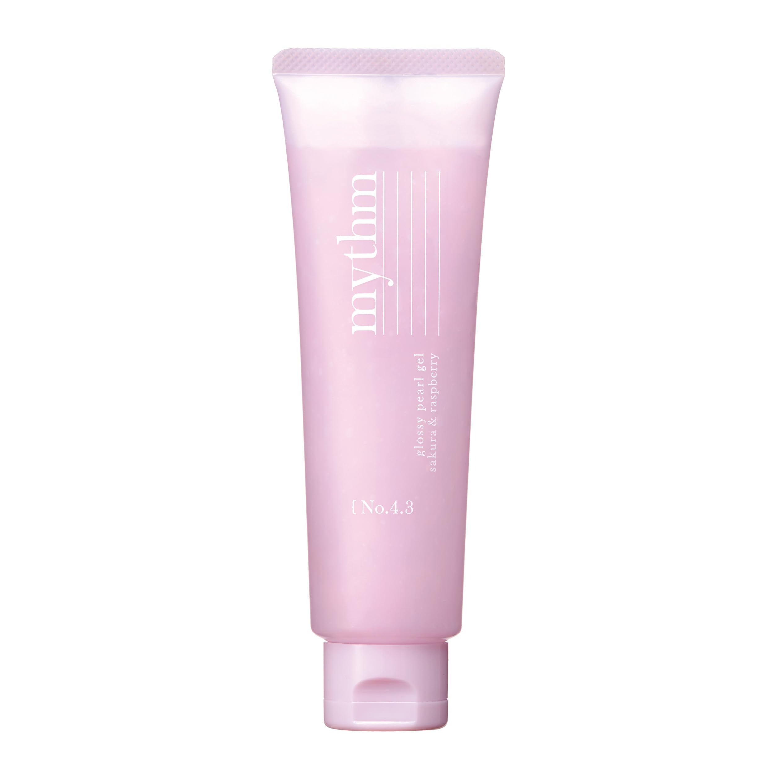 

2024 mythm Mism Glossy Pearl Gel Spring 80g Sakura and Raspberry Scent Styling Agent [Spring Limited] Мужской Женский