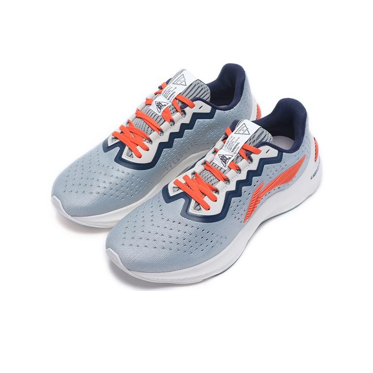 Li Ning Laning Lan Shock Absorbing Non-Slip Wear-Resistant Low-Top Running Shoes Men Sneakers Water Gray Green ARHQ079-3