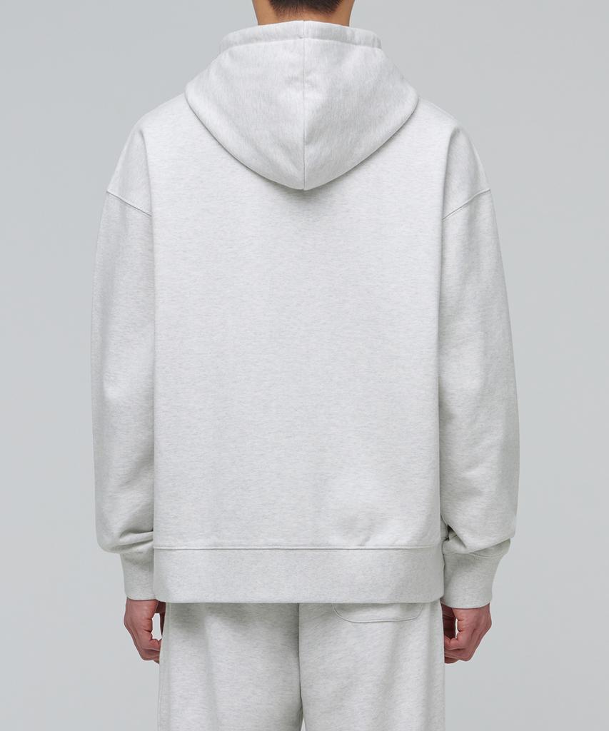 Heavyweight Oversized Hooded Sweatshirt [Oatmeal]