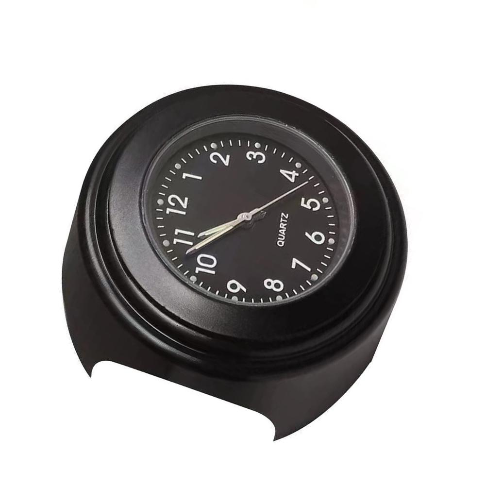 1 szt. Uniwersalny Wodoodporny Aluminiowy Uchwyt do Motocykla Roweru Zegar Kwarcowy Harmonogram Akcesoria do Kierownicy P4Q9