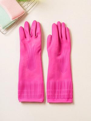 Textured Rubber Gloves Large