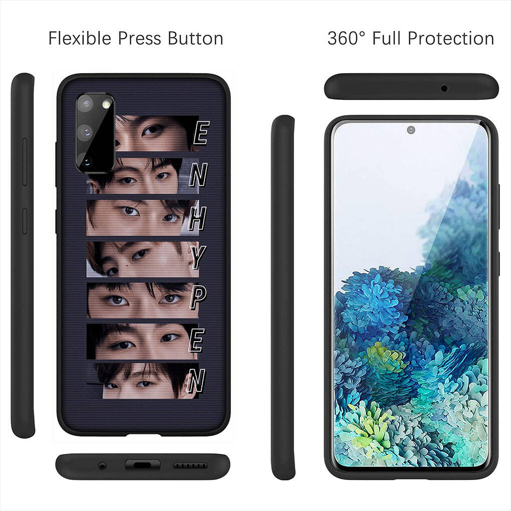 Hülle für iPhone 17 16 15 Xiaomi Poco Redmi Note 14 13 12 11 Pro Max 9 16e Samsung Galaxy S25 S24 S23 A07 A17 OPPO Huawei Kpop ENHYPENs Handyhülle