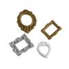 European Retro Baroque Resin Photo Frame Props for Photography Background and Decoration