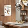 2D Flat, 1pc Disney Vintage Mickey Mouse Chef Poster - Heavy-Duty Iron Kitchen & Cafe Decor - Official Disney Birthday/Christmas