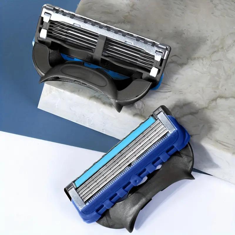 Universal Five-Layer Men's Razor: 5-Blade Manual Shaver Replacement