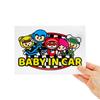 Line Friends Cartrider Car Sticker