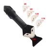 Pro 3 In1 Silicone Remover Caulk Finisher Sealant Smooth Scraper Grout Tool Kit