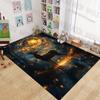 Enchanted Forest Deer Night  Carpet for Living Room Bedroom Bedside Floor Mat Cloakroom Children Play Mat Area Rug Large Size