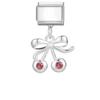 2026 New Creative DIY Dreamy Shiny Sunflower Cat Heart Bow Star Cherry Moon Pendent Charm Fit 9MM Stainless Steel Bracelet Gift