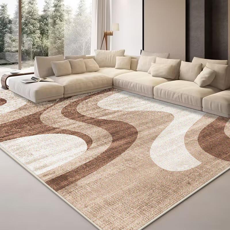

Сучасний Абстрактний Килим Вітальня Килим Великої Площі Нековзний Килим для Спальні Гардеробної Кімнати Декоративний Килимок для Дивана Кавового Столика, який можна прати 140*200cm