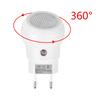 LED Bedroom Lamp EU Plug Novelty Lamp Atmosphere Night Light 360 Manual Rotation Light Sensor