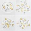 Popular Alloy DIY Accessories Hollow Five-Pointed Star Pendant DIY Handmade Bracelet Necklace Earring Clip Materials