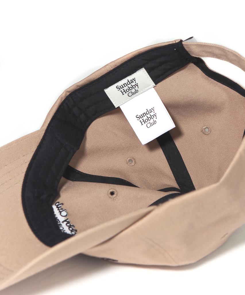 SUNDAY HOBBY CLUB Shc Circle Logo Curve Cap - Beige