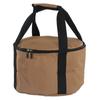 Zewnętrzna torba do przechowywania naczyń kuchennych Khaki Przenośny organizer na naczynia stołowe do gotowania na kempingu ze paskami z uchwytami