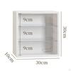 Action Figure Display Case Doll Storage Cabinet Dustproof Lightweight Model