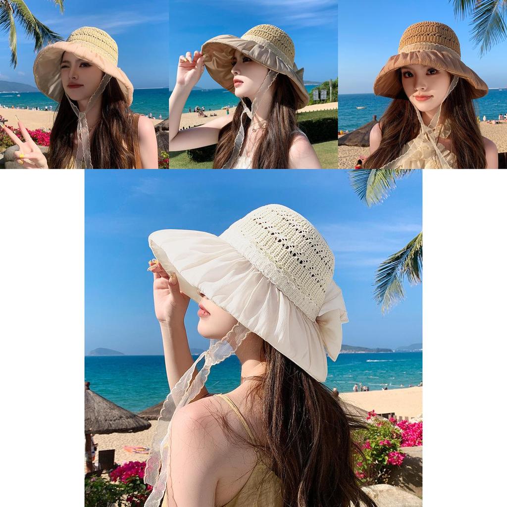 Fashionable Wide Brim Fisherman Cap With Breathable Material For Summer Sunshade