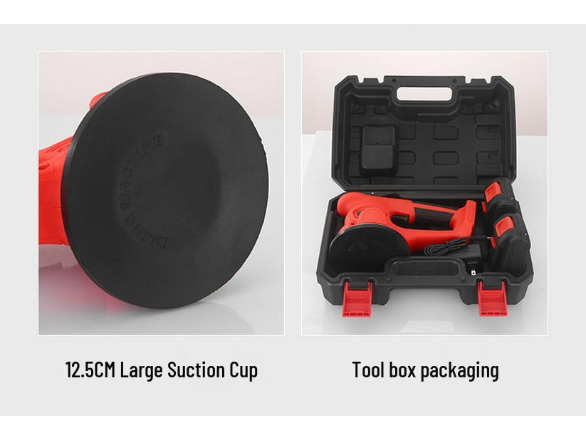 Electric Tile Leveling and Laying Tool with Rechargeable Suction Cup