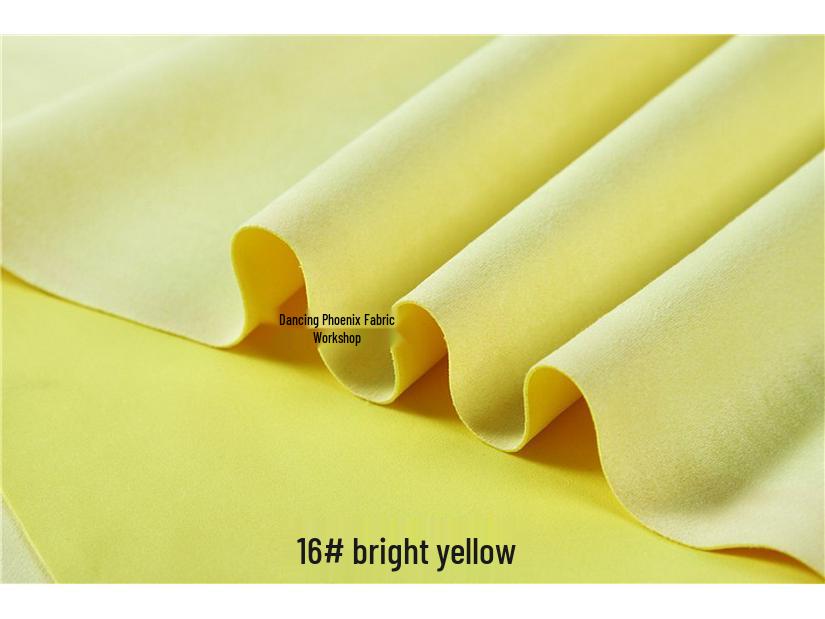 Luxury Snowflake Velvet Suede Air Layer Fabric - Thick, Stretchy, Soft, Delicate Knit