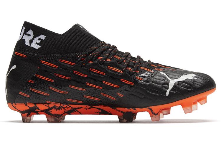 Men's Sneakers Puma Future 6.1 Netfit FG AG 'Black Shocking Orange'