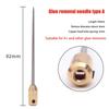AS60-Glue Remover Needle 1PC 2Mm 3Mm Tapered Steel Accessories Thick Needle Glue Removal Tool