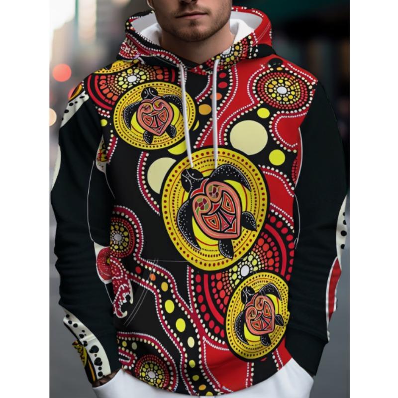 Vintage Totem Autumn Sweatshirt 3D Print Hoodies Loose Men/WOMEN Hoodie Holiday Hoodie Long Sleeve Coat Men Clothing