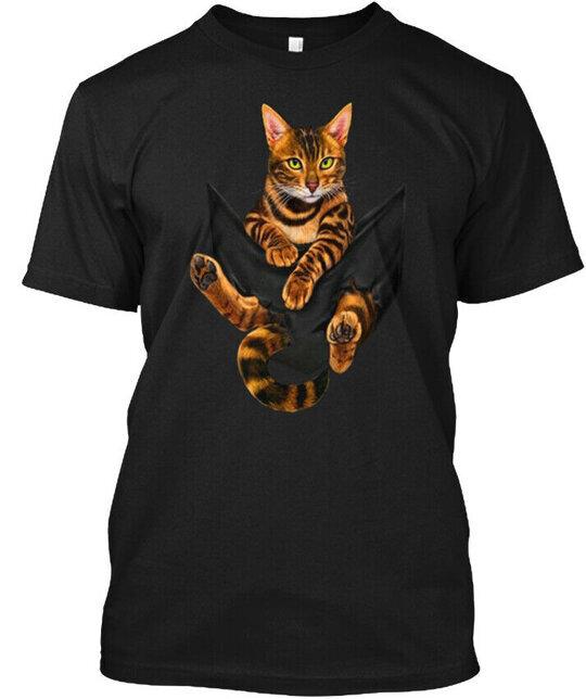 

Cat T-Shirt Made in the USA Size S to 5XL L