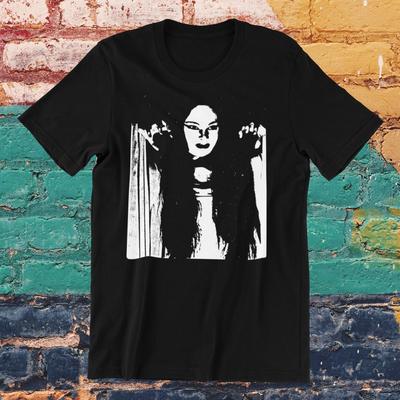 Gothic Vampir Luna T-Shirt Punk Horror Retro Halloween Monster Geschenk Unisex T-Shirt